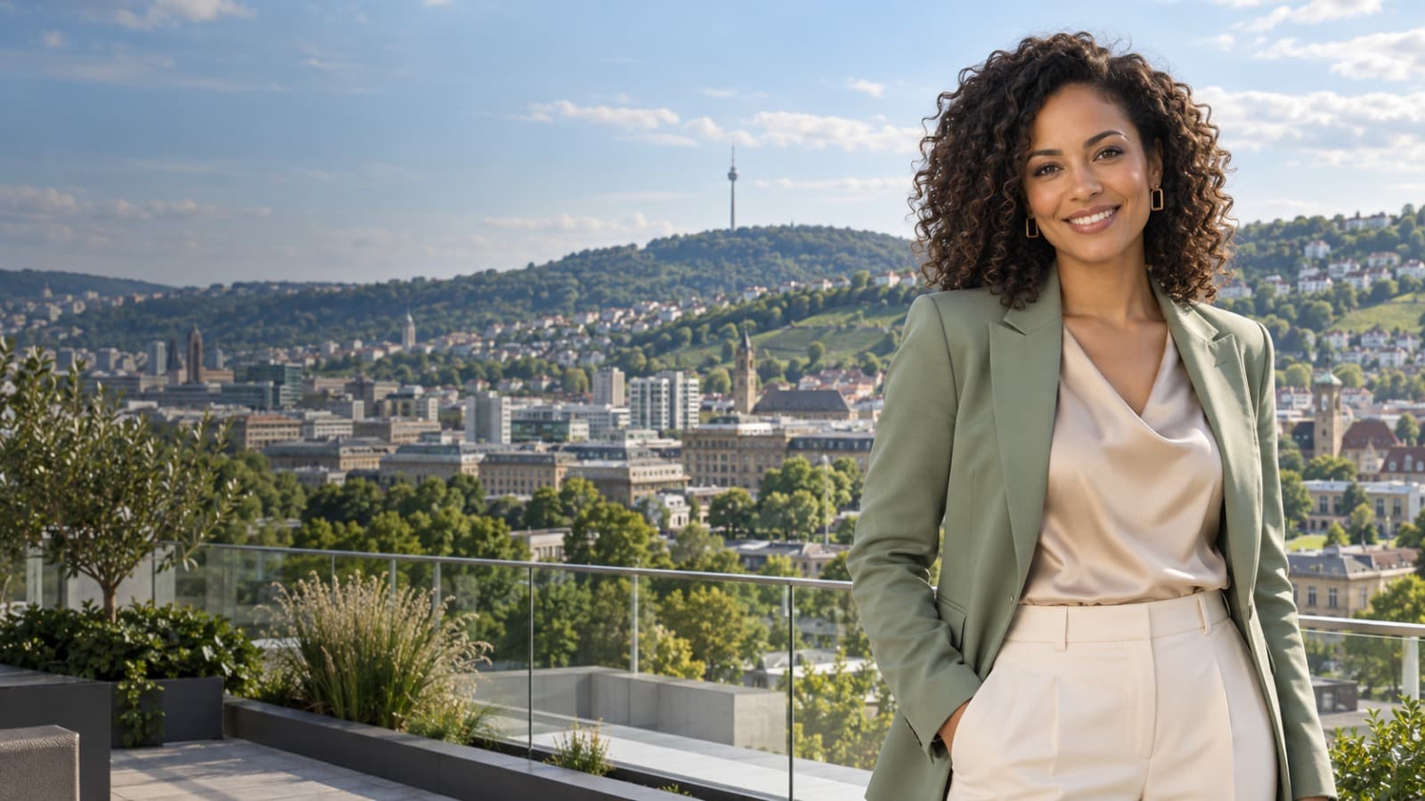Hostess im Einsatz in Stuttgart